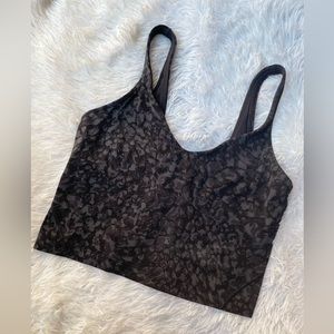 Lululemon leopard print align tank